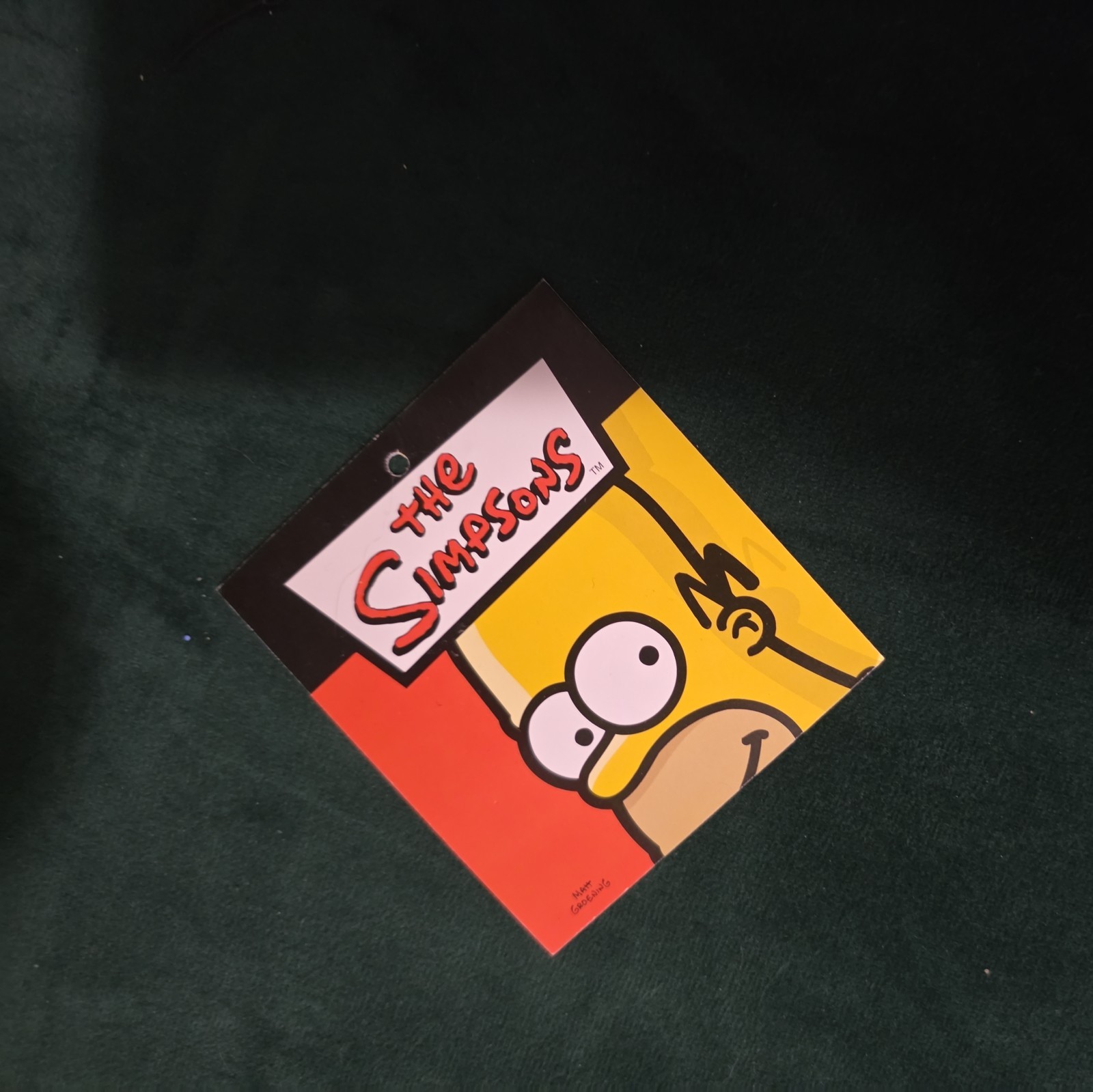 The Simpsons “Say Global Warming Is A Myth” Tote Bag 2007 With Tags
