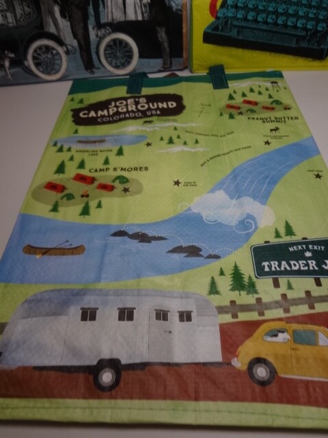Trader Joe’s Reusable Bags CHICAGO COLORADO CONNECTICUT Shopping Grocery New