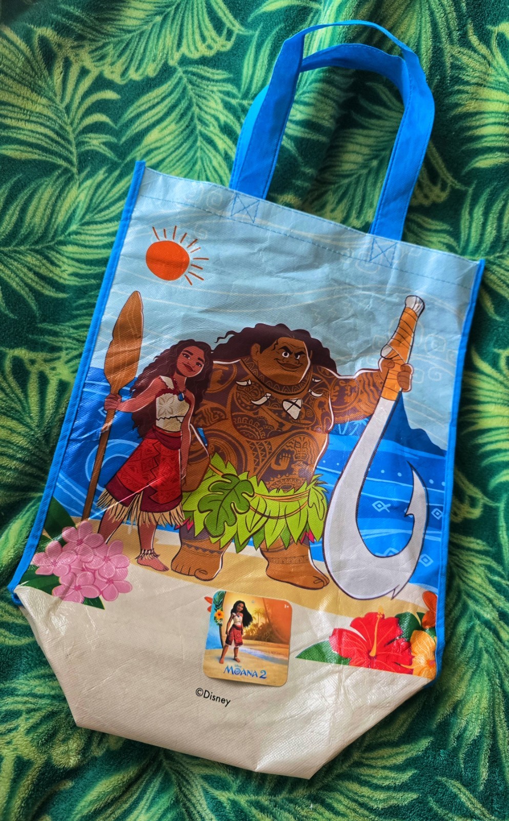Vintage Movie Moana 2 Collections – Favorite Reusable Tote Shopping Gift Bag