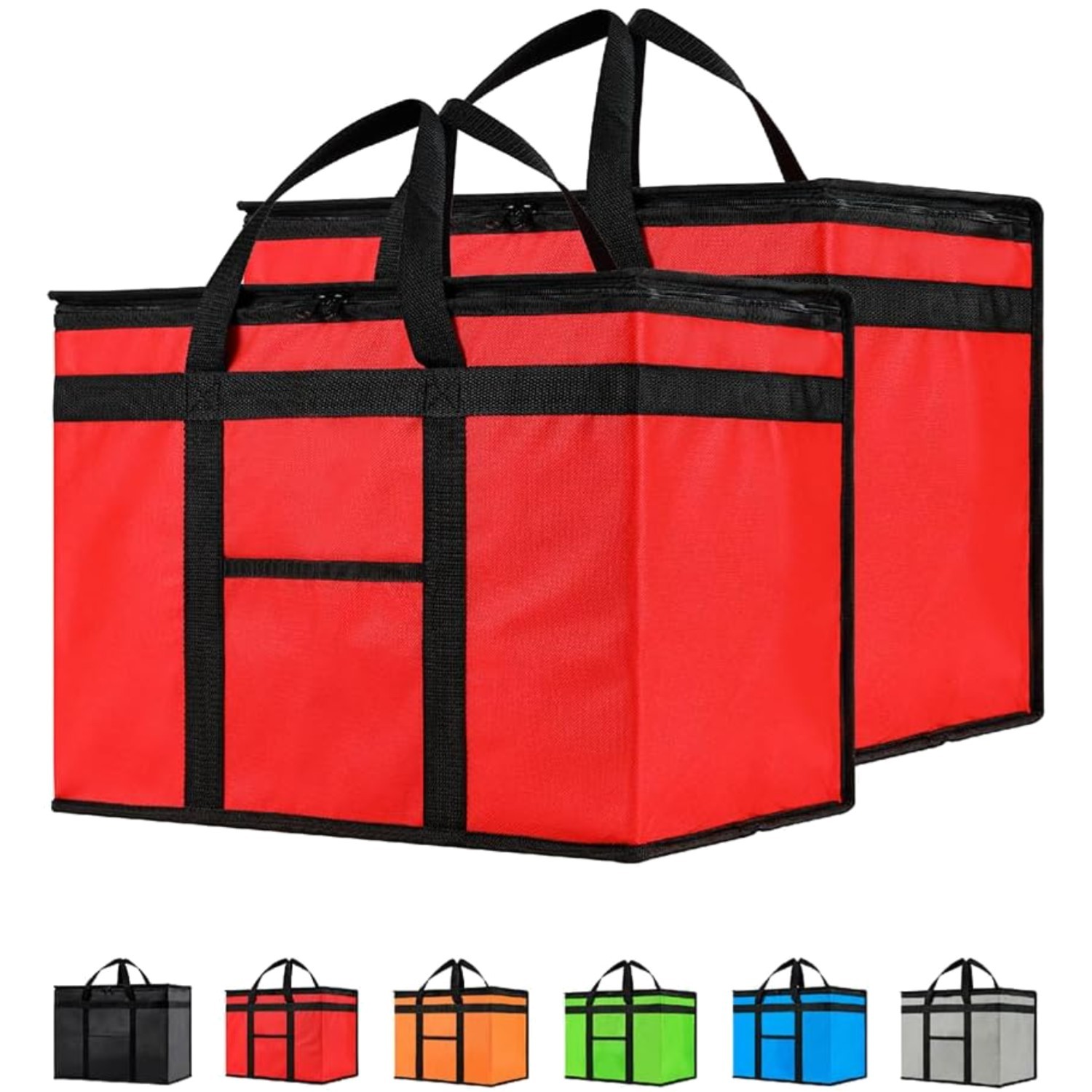 Heavy Duty Grocery Cooler Tote, 15L Capacity