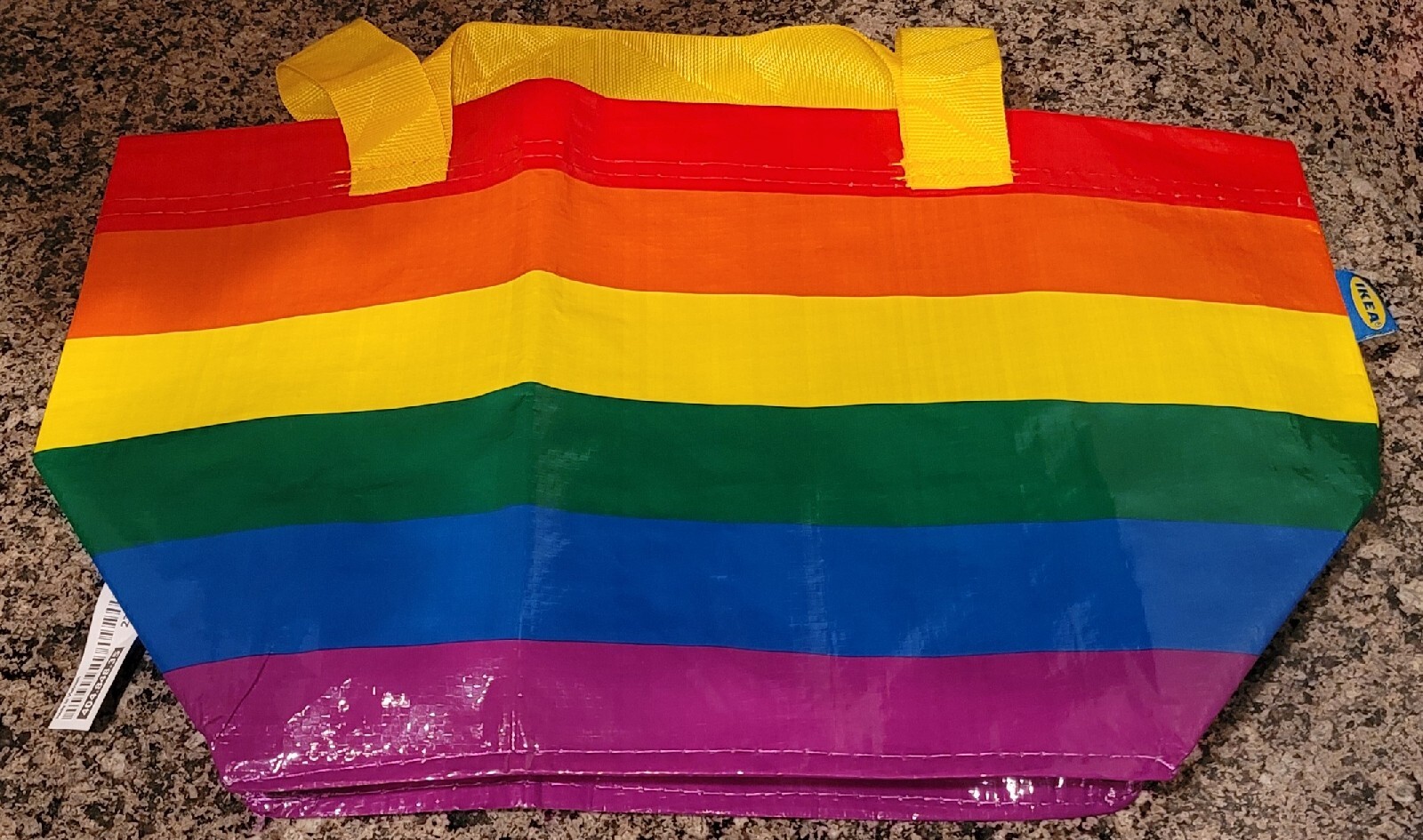 Ikea Limited Edition Rainbow Pride Storstomma Reusable Bag – Small (13 L) – NEW
