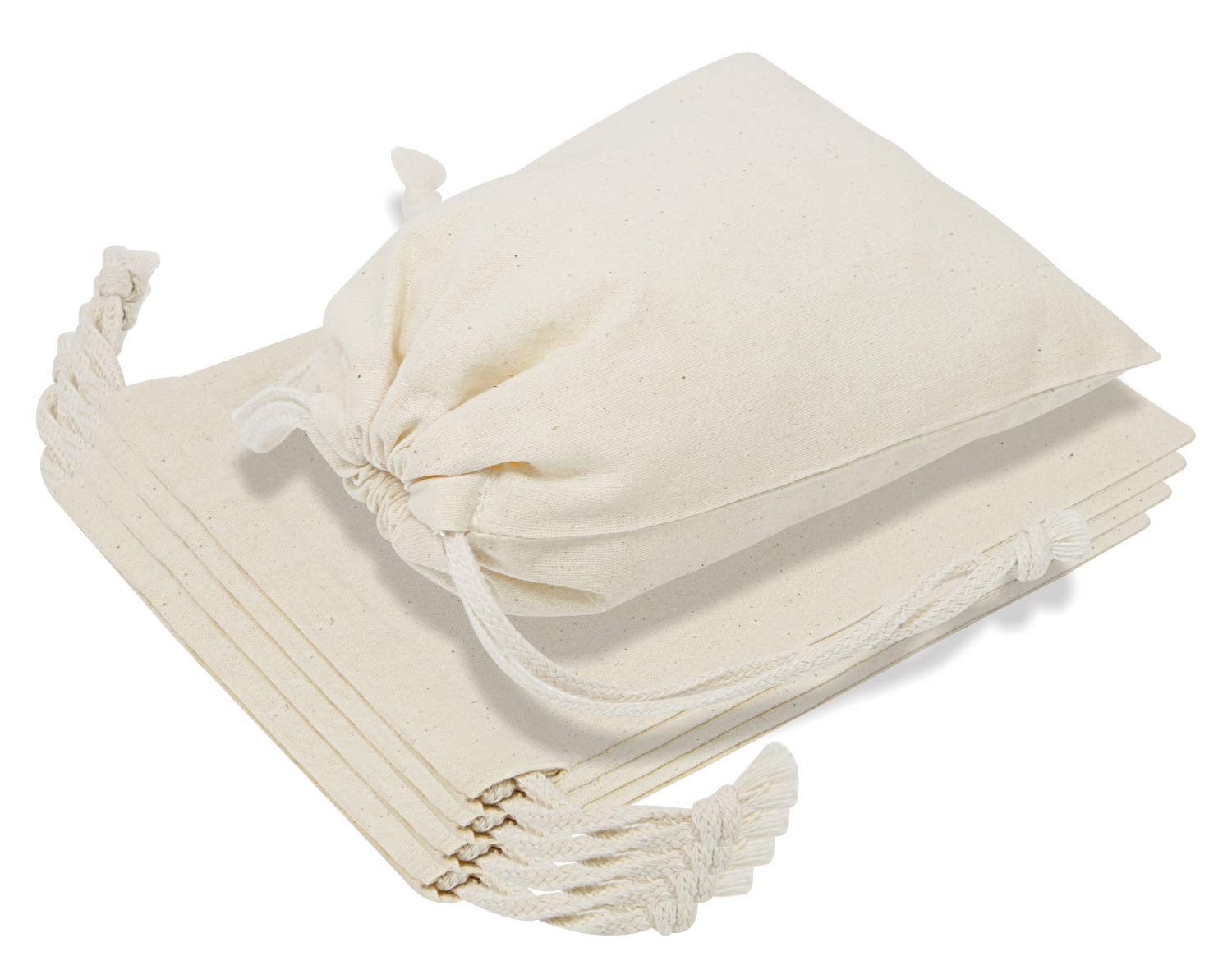 TOPDesign 10-Pack 10” x 12” Reusable Produce Medium 10×12″ 10-Pack, Beige
