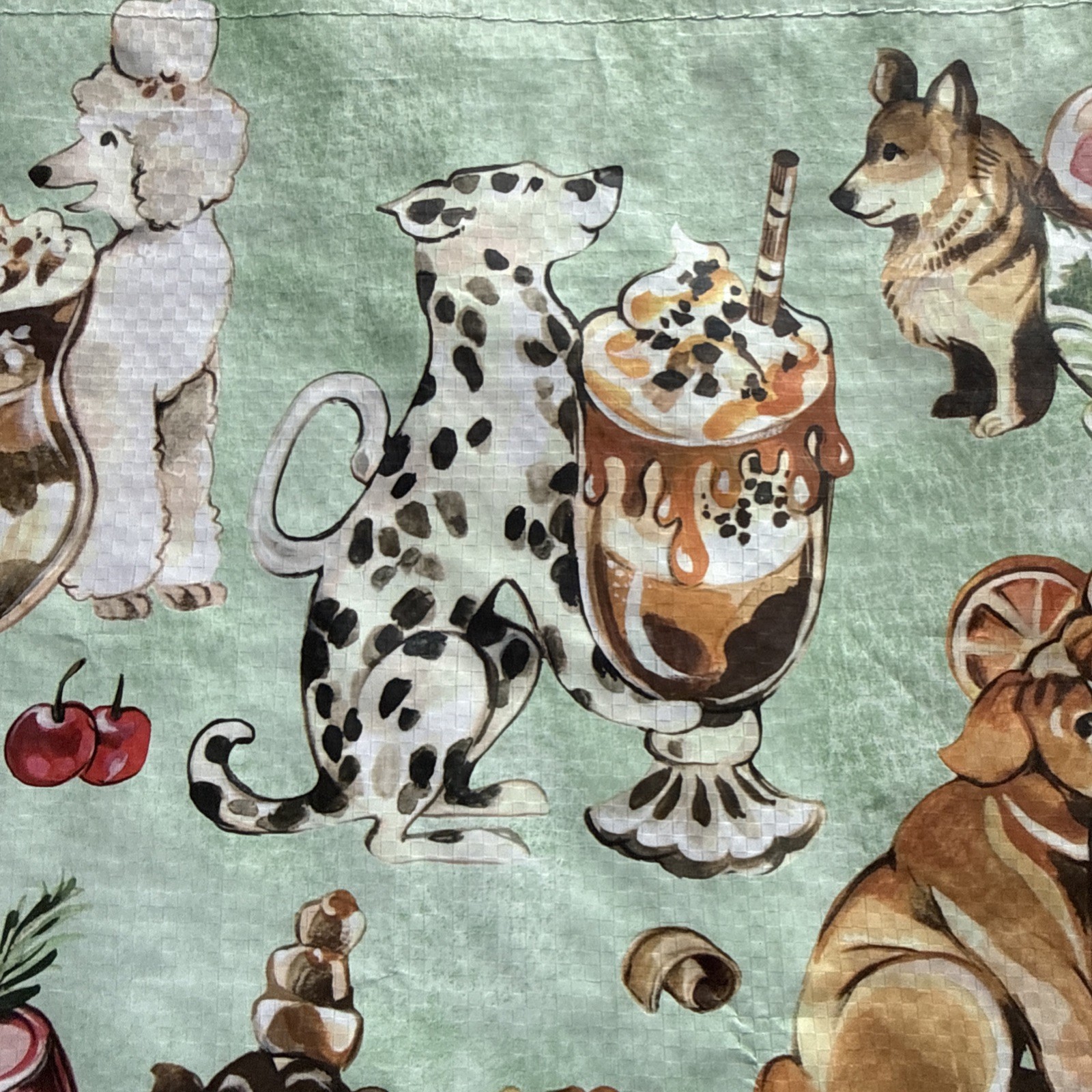 Marshalls – Lot Of 3 Cute Dog Bags – Reusable Totes