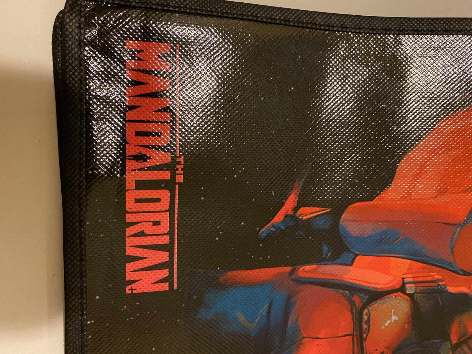 The Mandalorian Reusable Grocery Shopping Bag Star Wars Size 13X15 Inches New