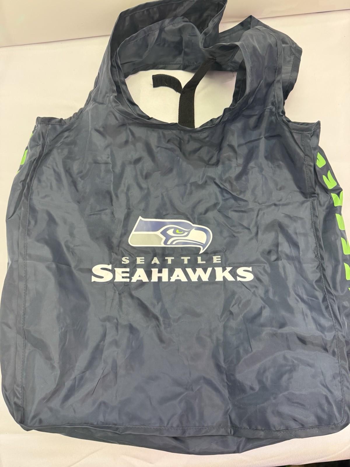 Seattle Seahawks Safeway Reusable Shopping Bag Tote Blue