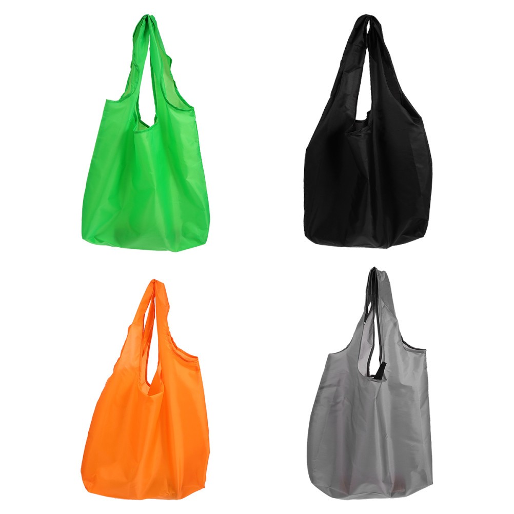 1 Set 4 Pcs Oxford Cloth Large Size Foldable Shopping Bags Portable Bags