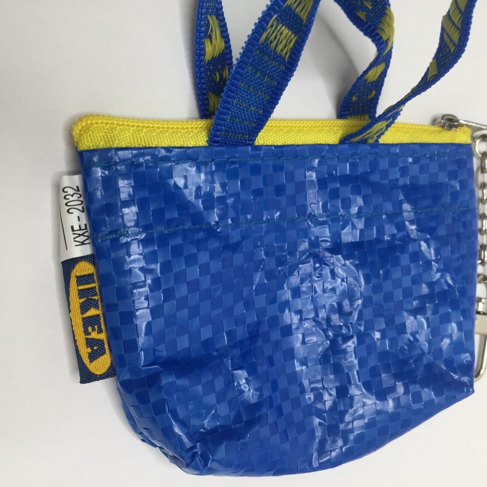2 Ikea Brattby Frakta Small Blue Tote Bag Lunch Shopping Grocery