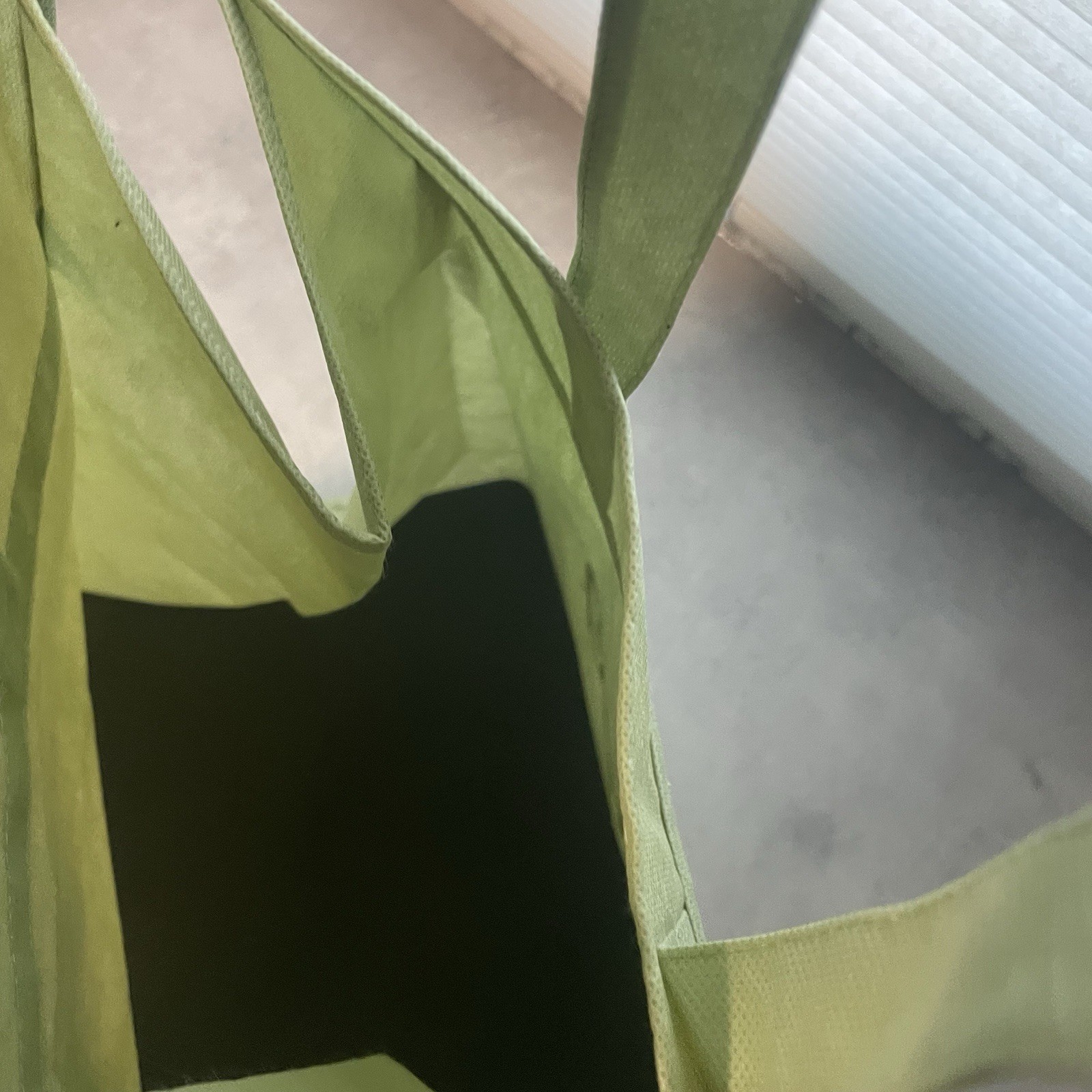 Curves Tote Bag Green Purple Reusable Shopping Bag Handles Eco Large RARE Ladies