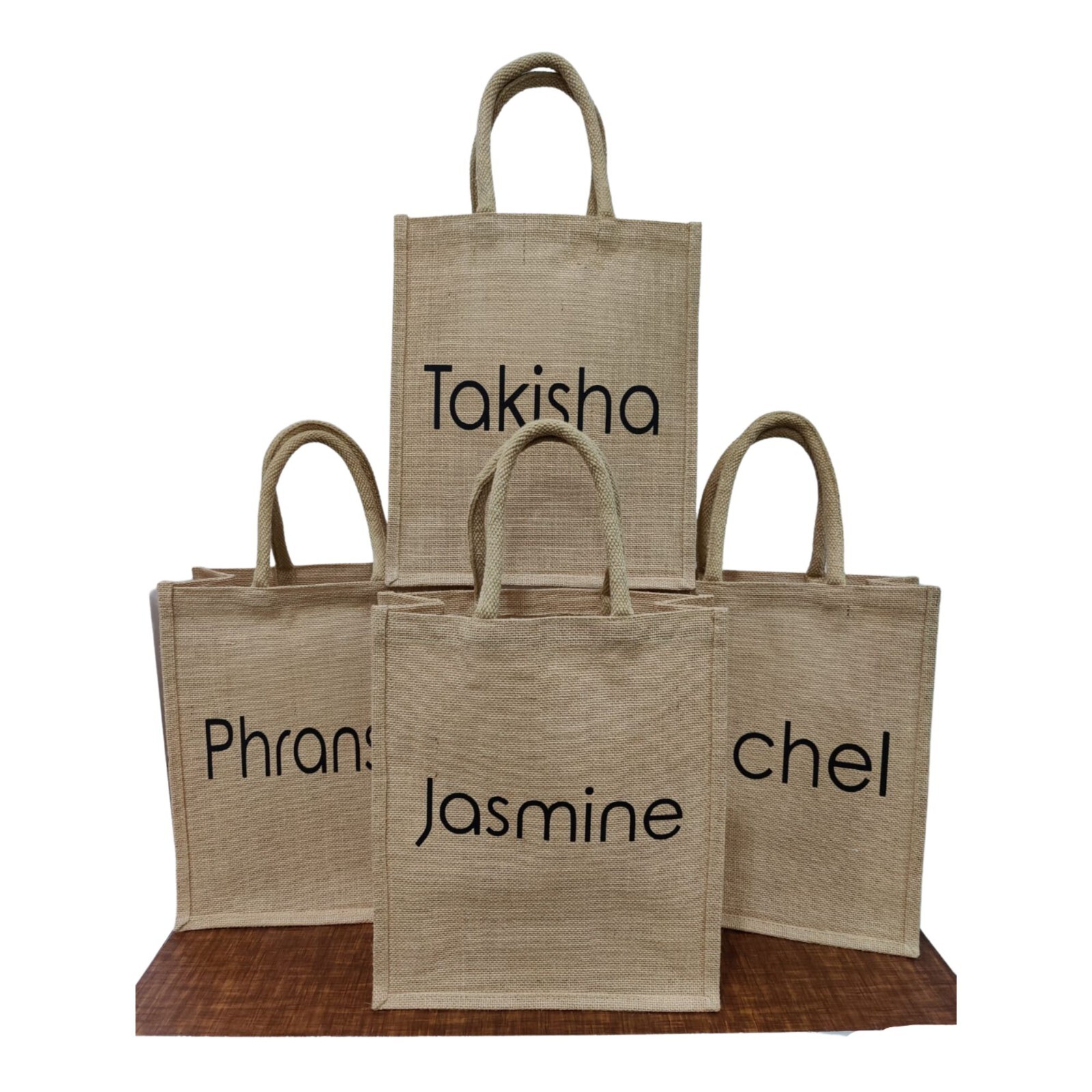 Handmade Delight Durable and Spacious Jute Tote Bag | Indian Jute Carry Bag