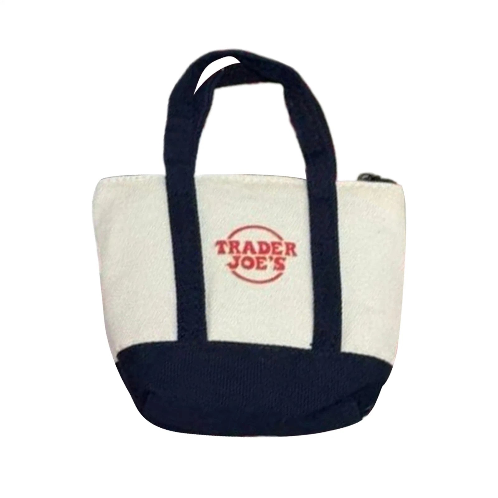 Trader Joe’s Canvas Micro Tote with Grocery Bag 2025 Christmas Limited NEW