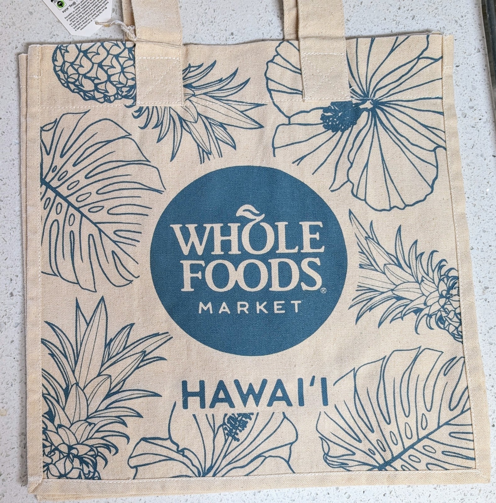 Whole Foods x Tag Aloha Co Tropical Small Tote Bag