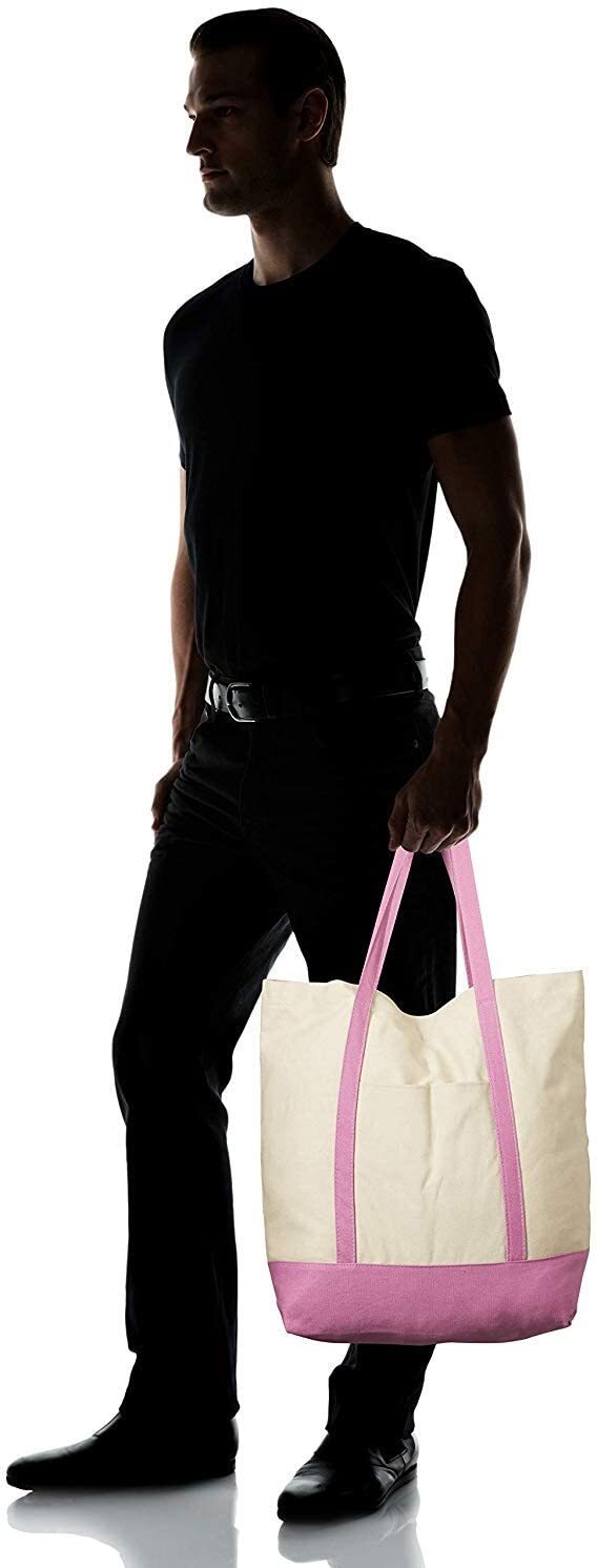 Ezprogear Heavy Duty Cotton Canvas Tote Bag