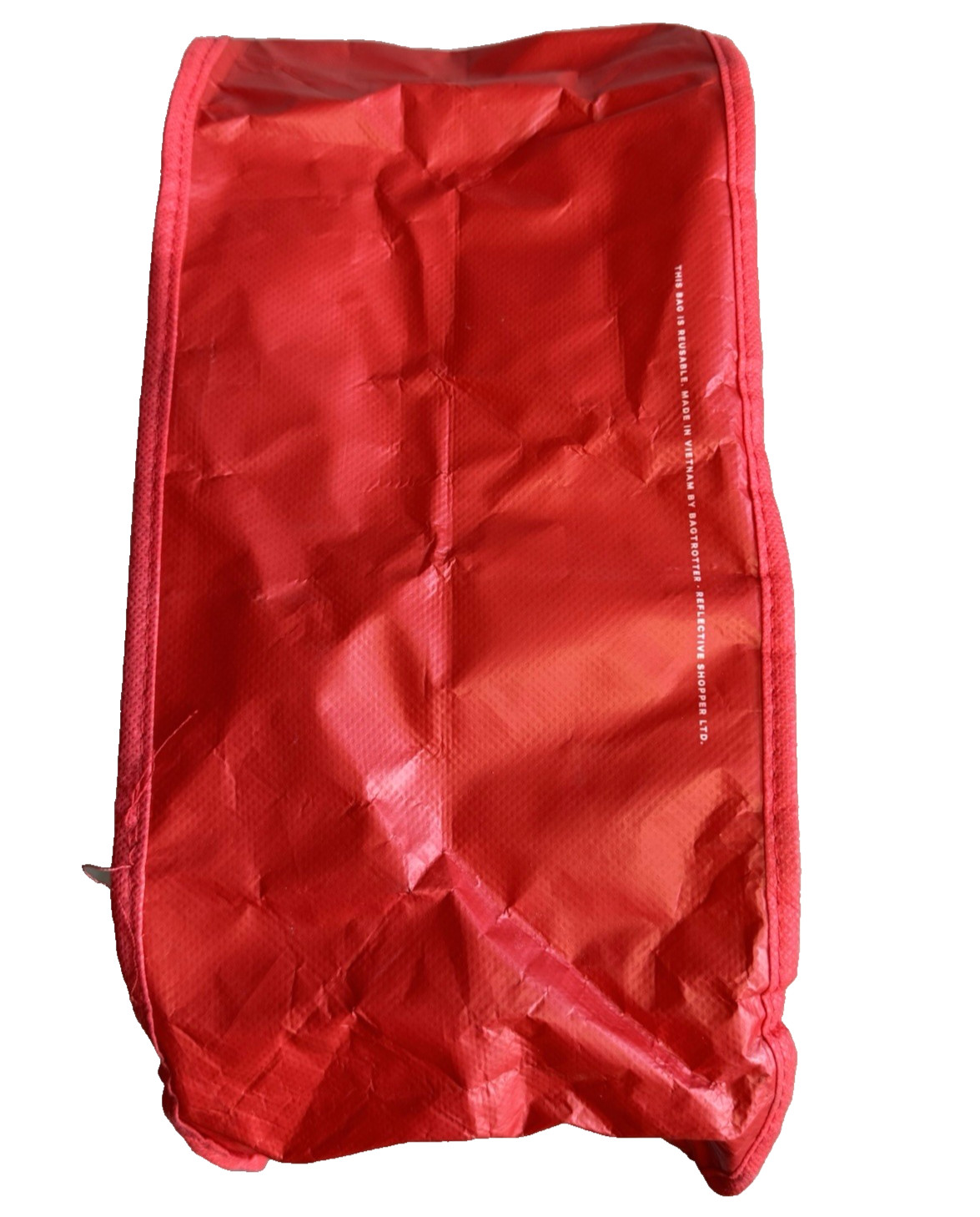 Lululemon Lot Of 2 Reusable Shopping Tote Bags Red 16″ Black 11″ Yoga Lunch Love