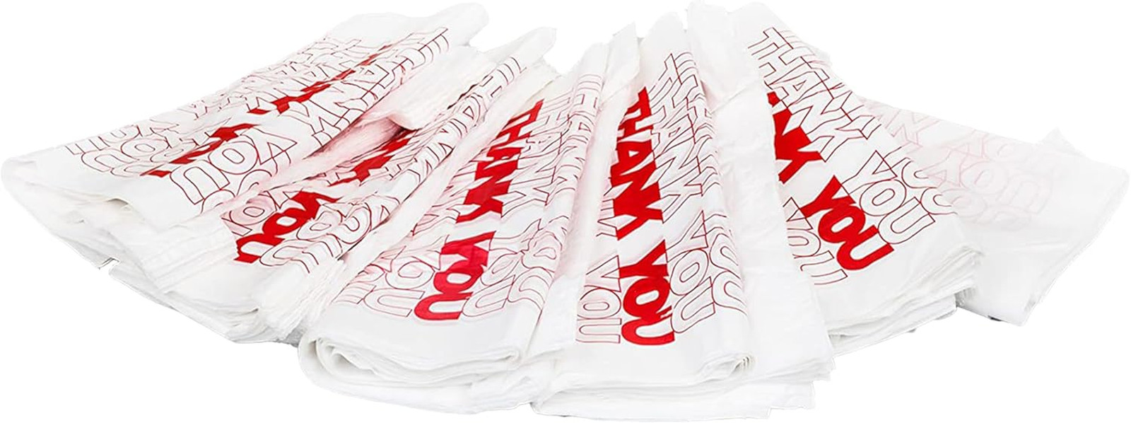 Shopping Bags/Thank You Bags/Reusable and Disposable Grocery Bag – Measures 11.5