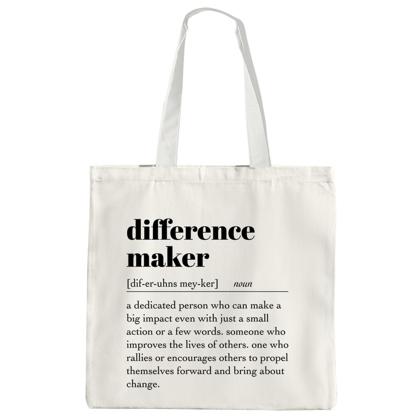Difference Maker Bag – Difference Maker Canvas Tote Bag, Inspirational Gifts …