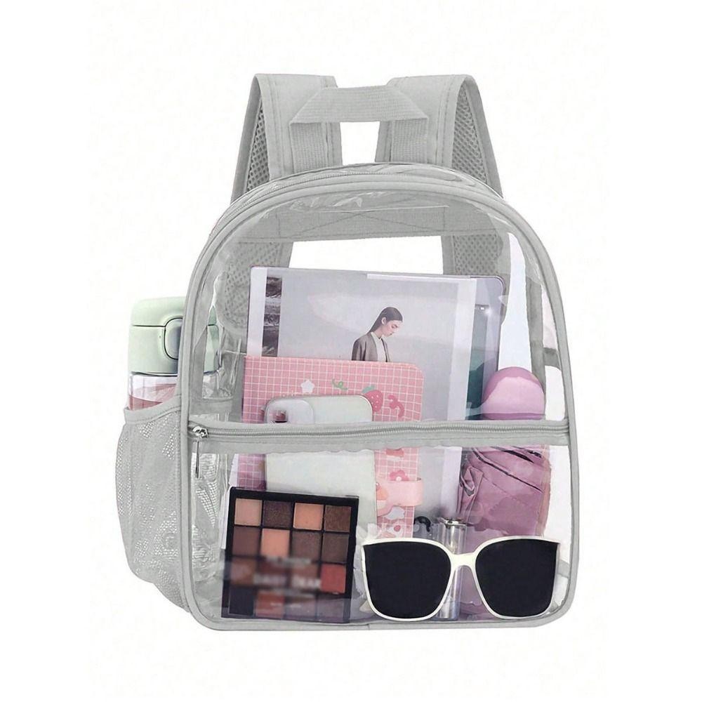 Small Clear Backpack Transparent Pvc Backpack Summer Waterproof Beach Cell Phone