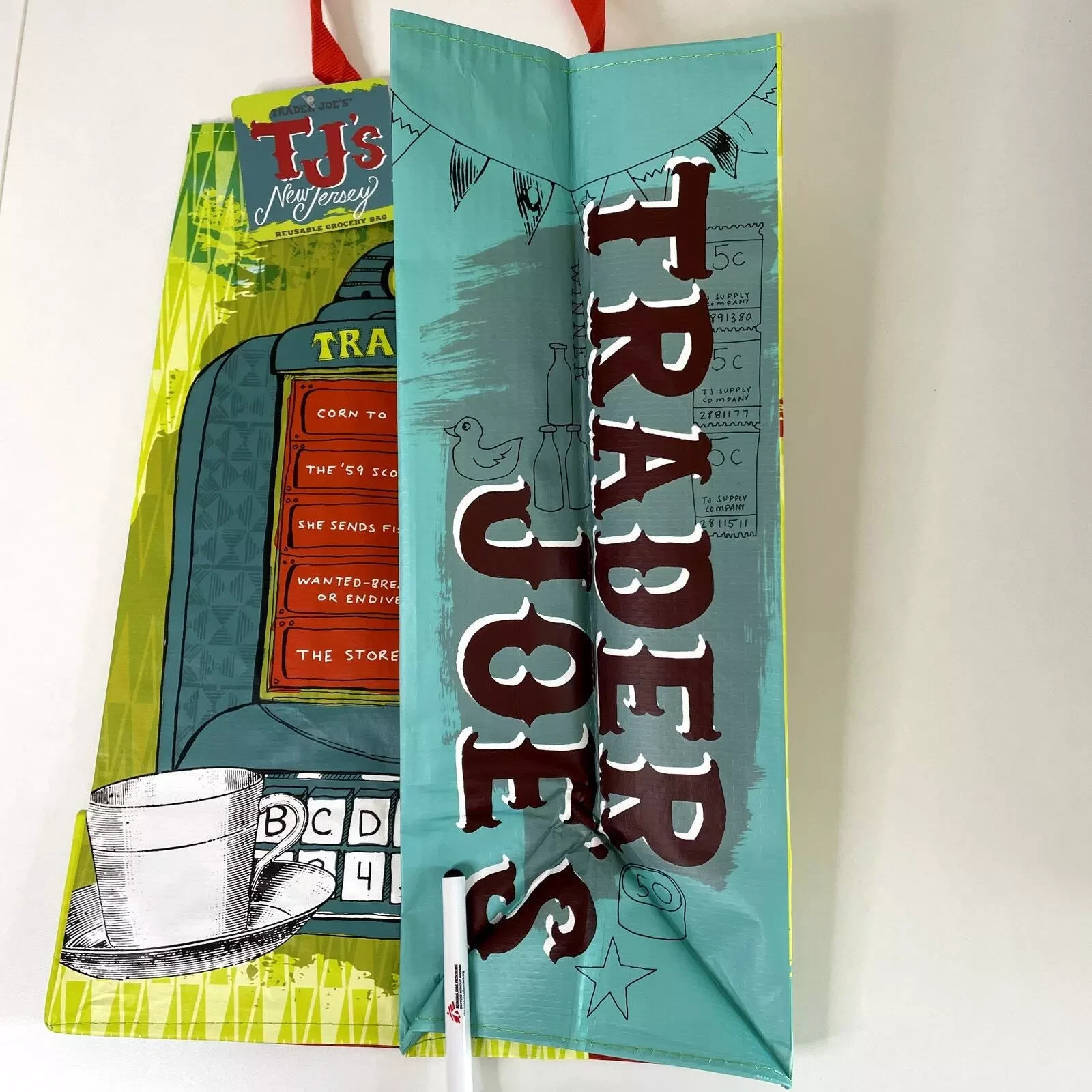 Trader Joe’s New Jersey Eco Reusable Shopper Tote Bag