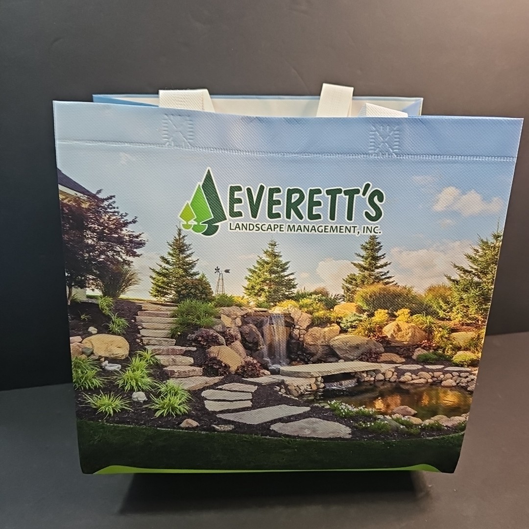 Everett’s Landscape Tote Carry Bag 7.5×11.5×12.5″ Plant Lover Image
