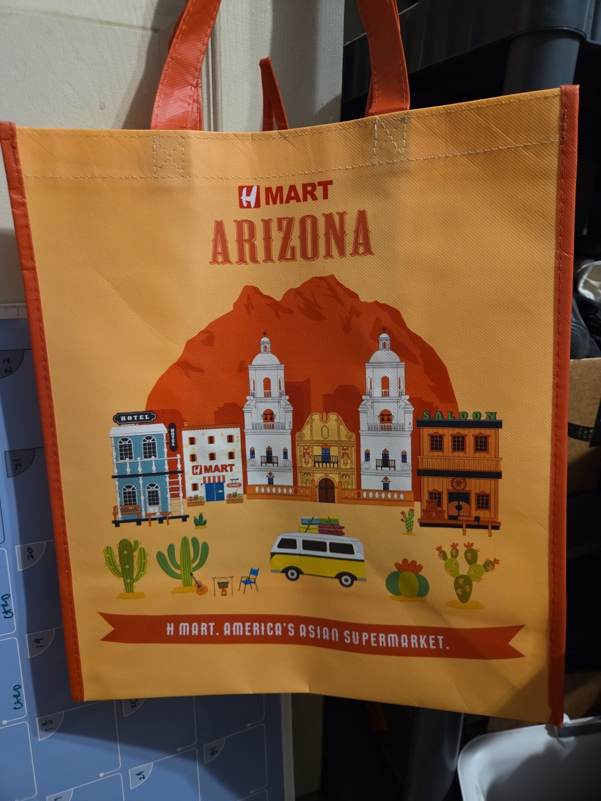 Hmart Arizona State Bag H Mart Korean Supermarket Shopping Bag Collectible