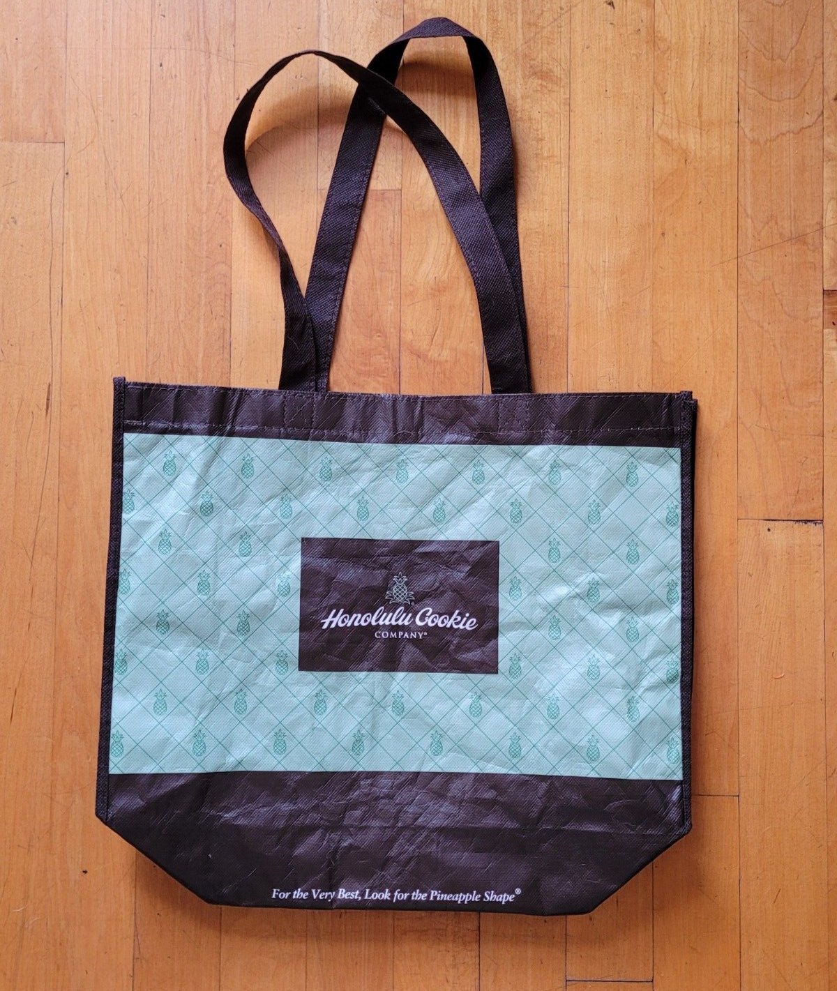 Honolulu Cookie Company Shopping Reusable Tote Bag 15 X 11