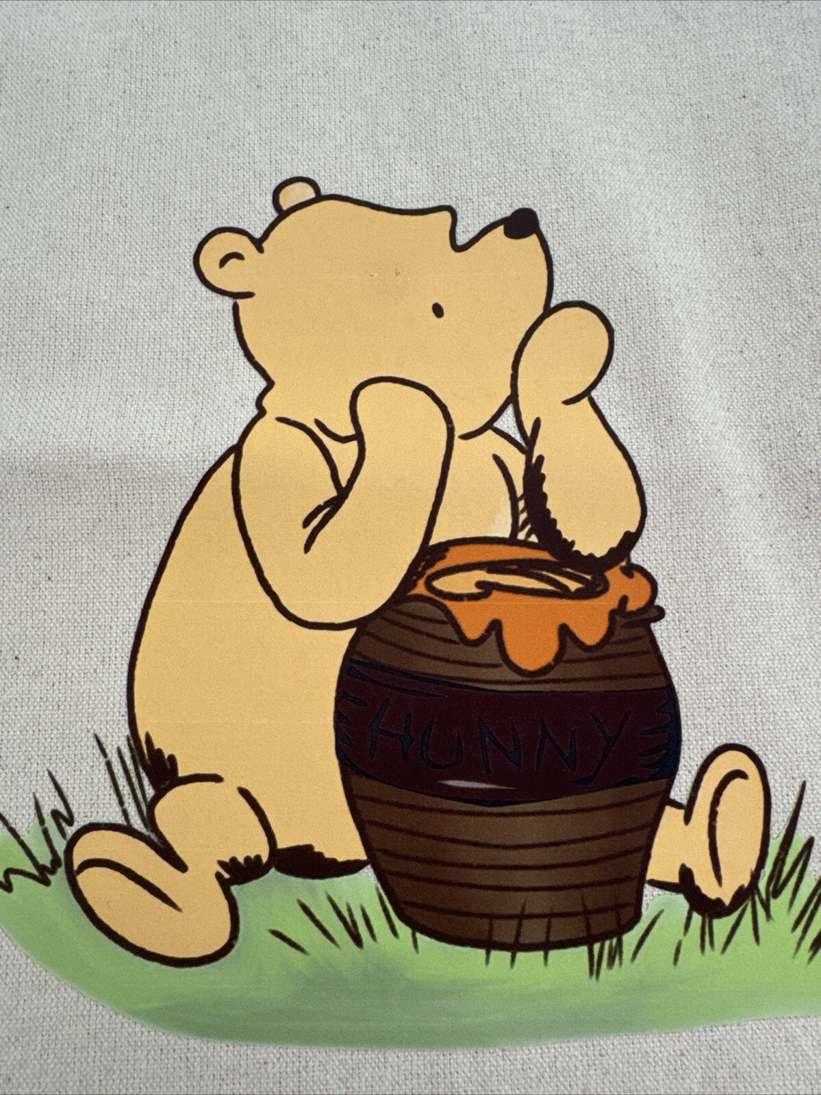 Classic Pooh 13×13 Beige Tote Bag