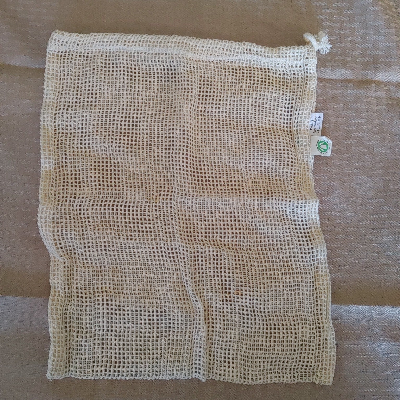 3 Farmers Market Bags Net Mesh Veggie Muslin Shopping Sustainable Organic Lot