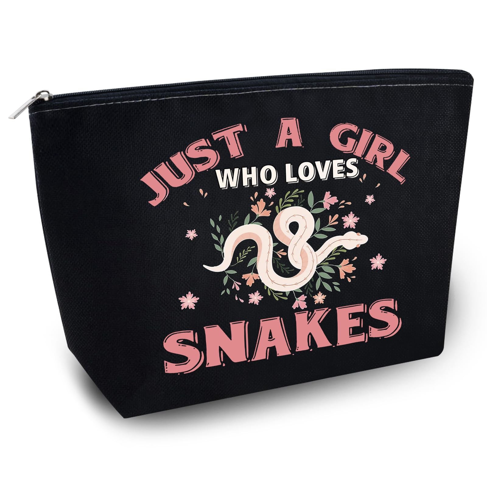 Yoxiumi Snake Gifts for Women Bag Snakes 25*17cm, black-Snakes