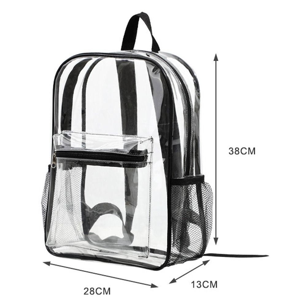 Small Clear Backpack Transparent Pvc Backpack Summer Waterproof Beach Cell Phone