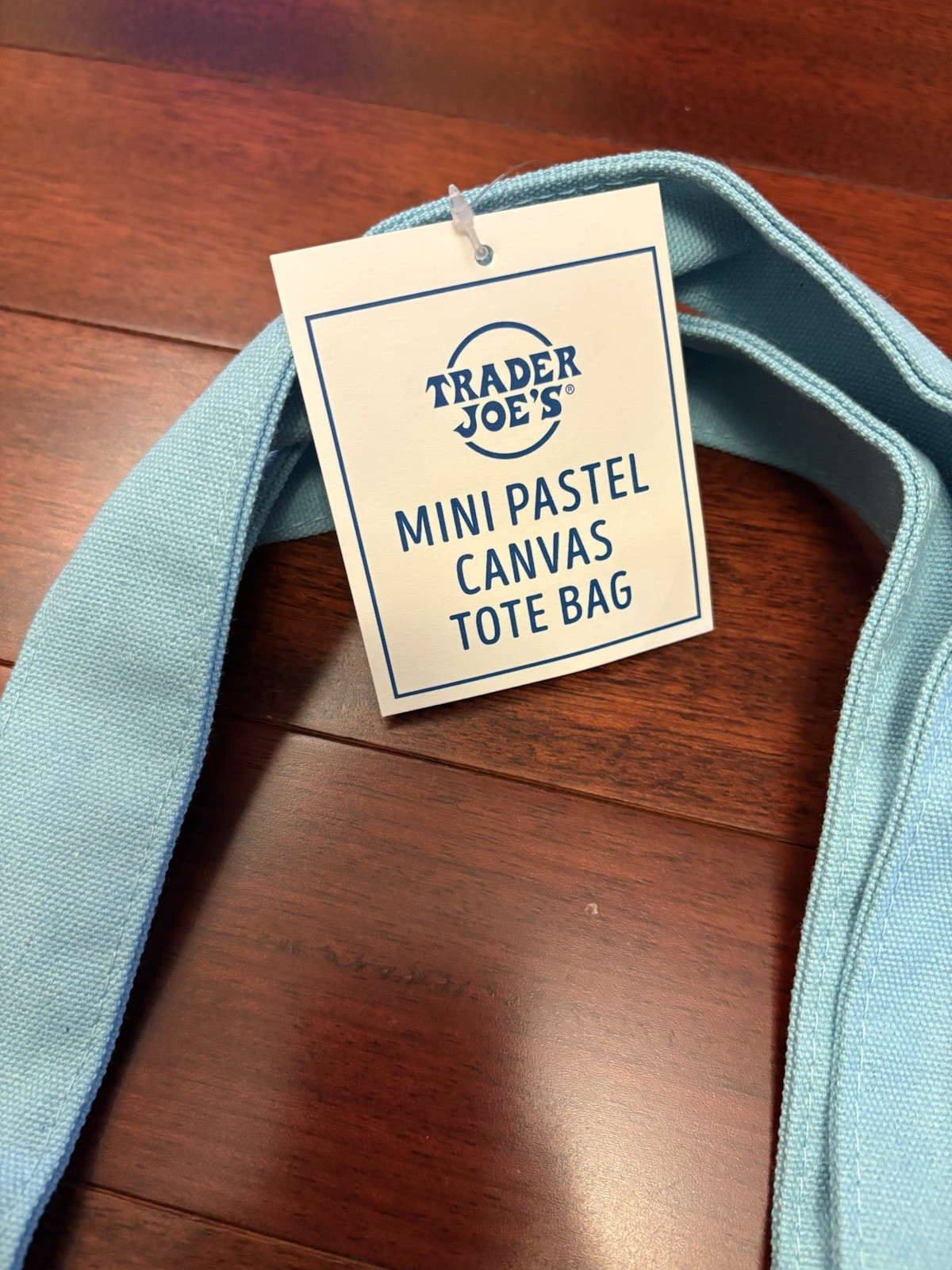 New 2026 Trader Joe’s Spring Mini Pastel Canvas Tote Bag Set Of 4