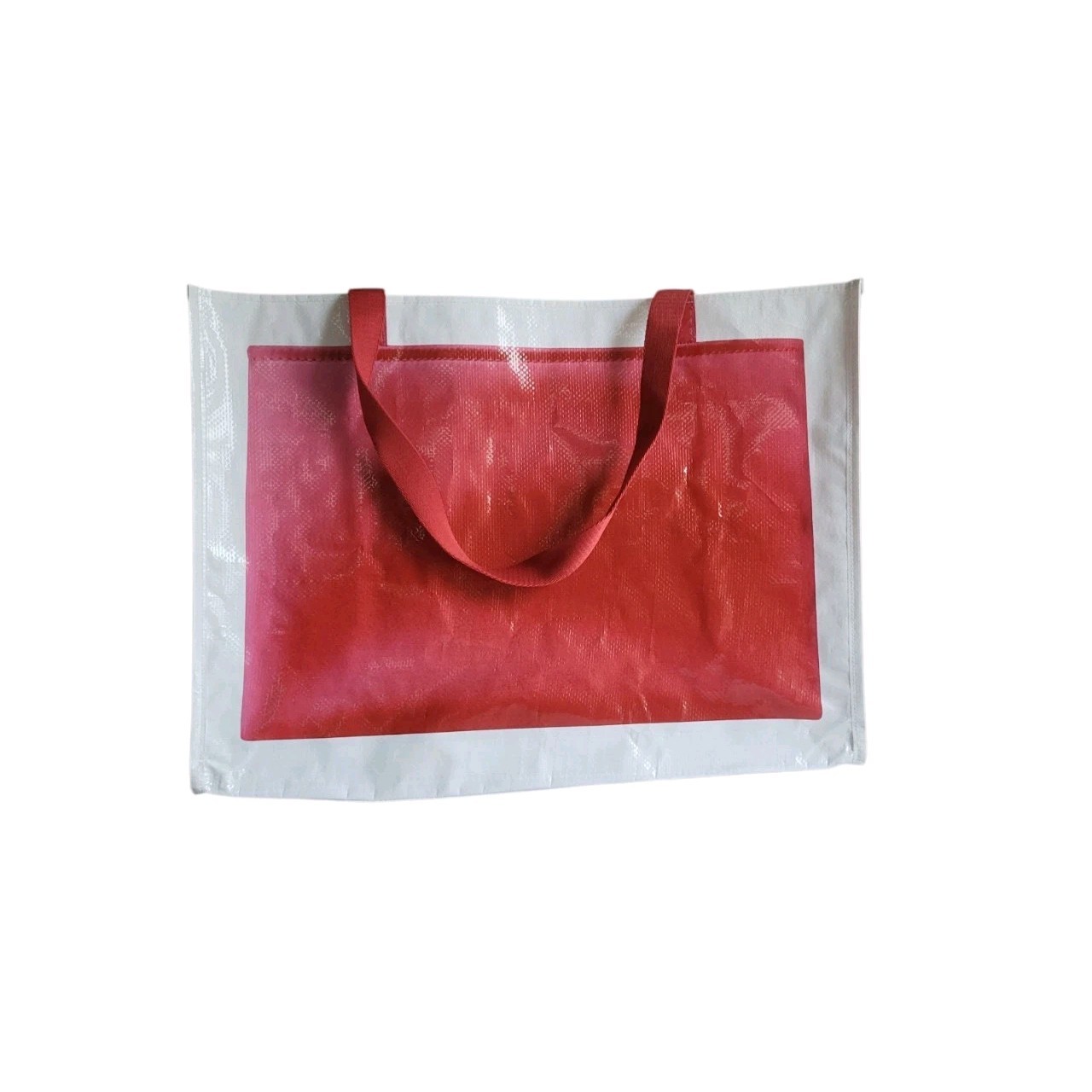 NEW Kate Spade New York x Target Red/White Large Reusable Tote Bag