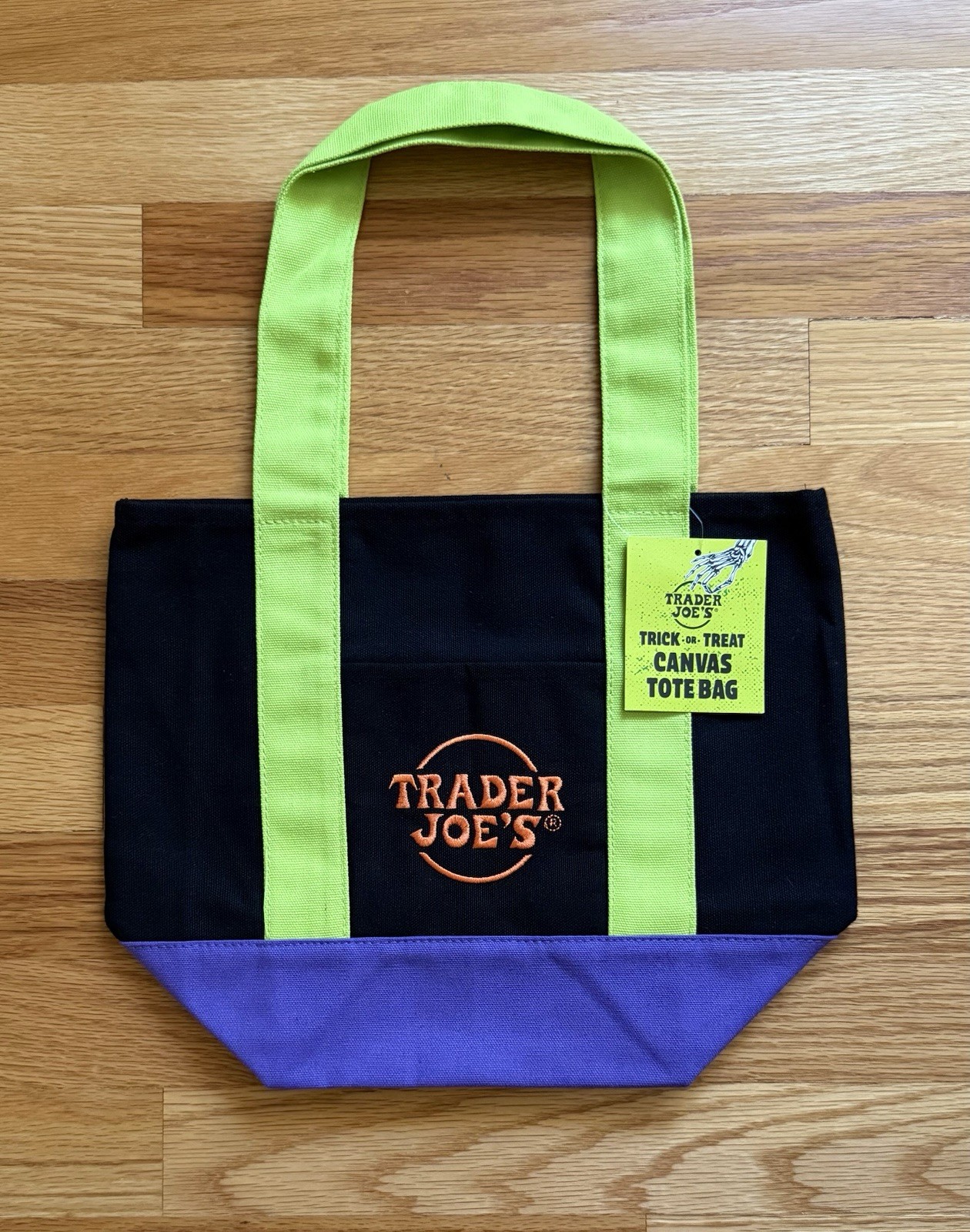 Trader Joe’s Authentic HALLOWEEN Mini Tote Bag Set (4 Colors)