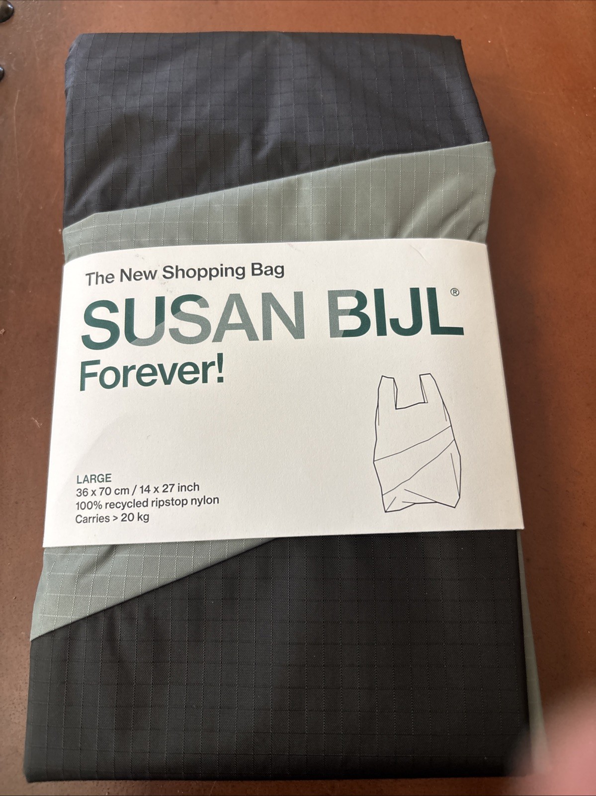 Susan Bijl Forever Shopping Bag 14×27 Inch