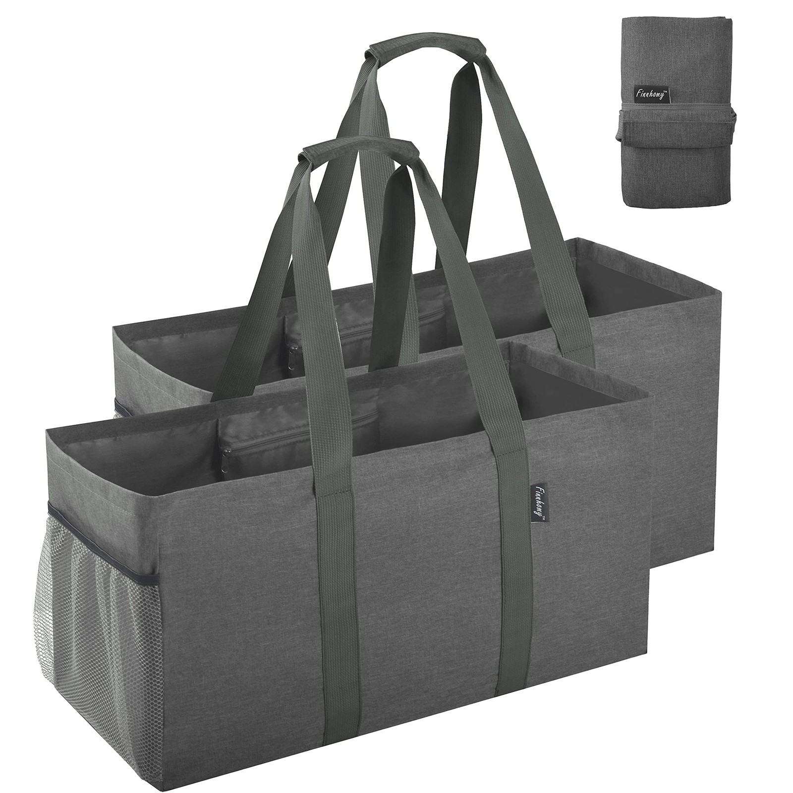 42L Extra Large Utility Tote Bag, Durable Oxford Fabric Storage Bag with Hand…