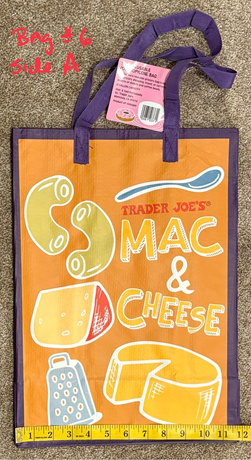 Collector Lot of 10 Different Trader Joe’s Tote Bags All New