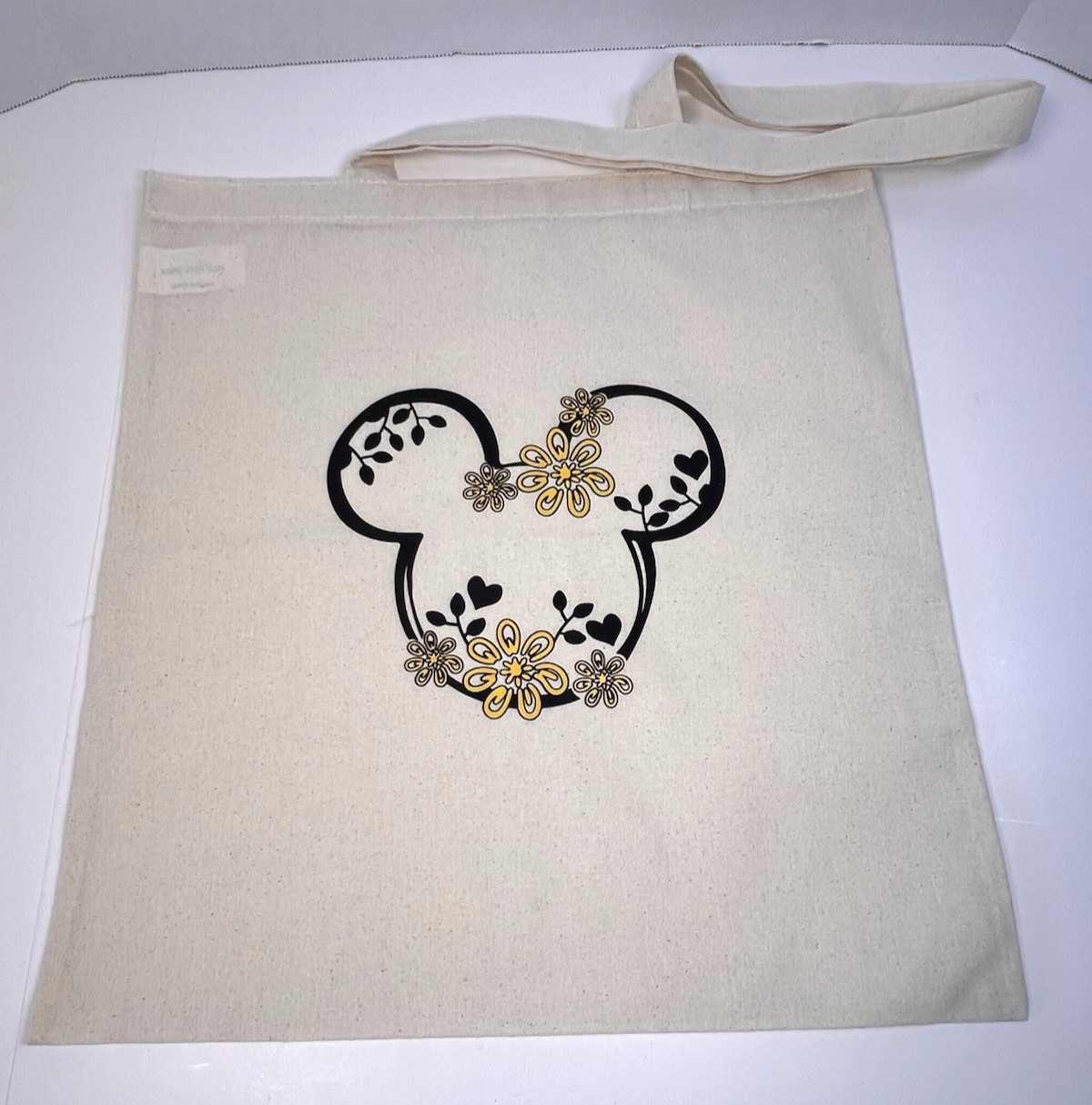 Lot of 9 Unbranded Disney Themed Reusable Fabric Totes