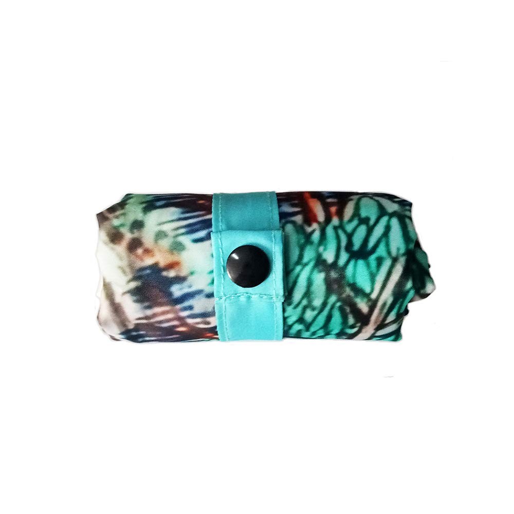 Reusable Grocery Bags, Set of 5, Multicolored Ink Landscape Design, CS Series…