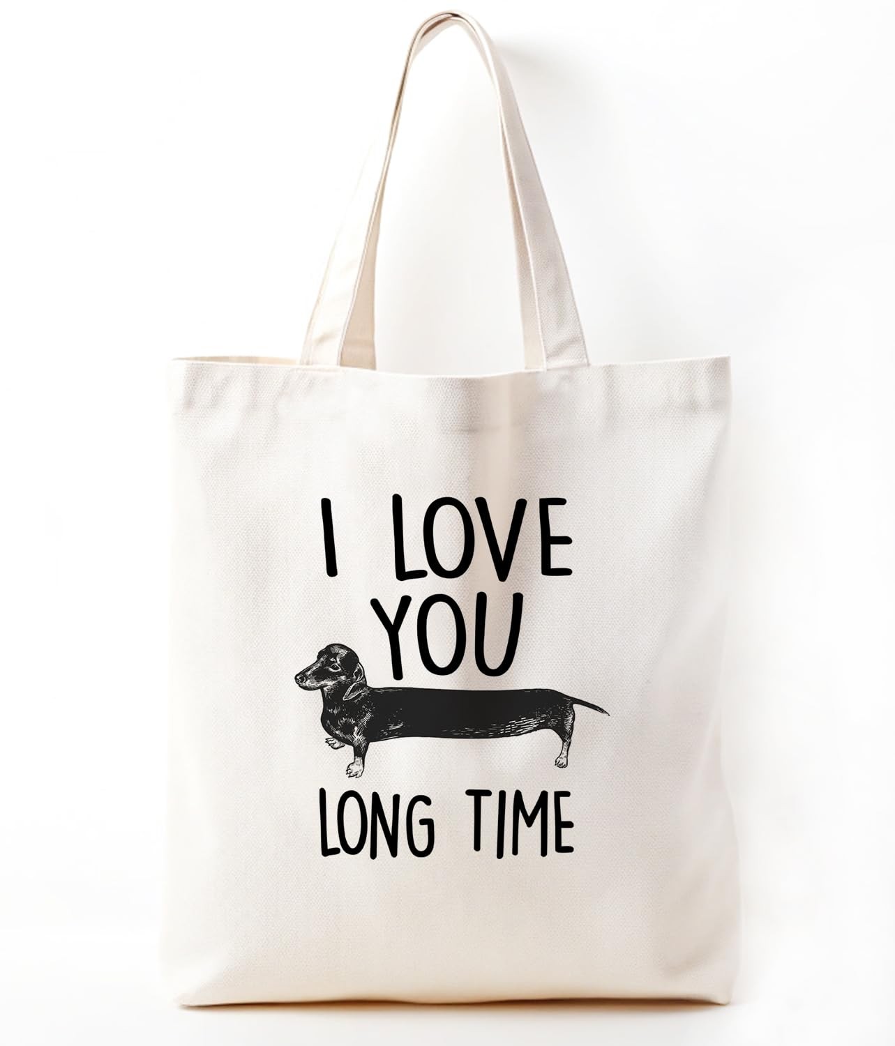 Dachshund Dog Canvas Aesthetic Tote Bags for , Dog Gifts for , Reusable Groce…