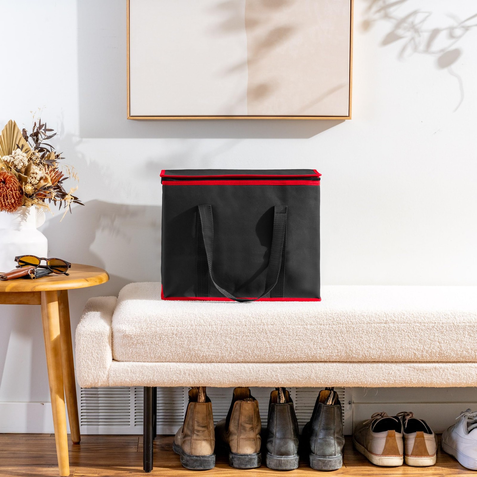 (Not Made In China) Insulated Reusable Grocery Bags, Catering and Delivery Ba…