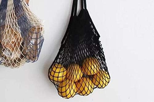 Bolsas De Malla Reutilizables Para Comestibles Paquete 6 Bolsas De Malla Algodon