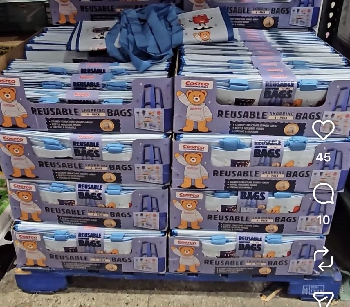 🔥 JUST DROPPED! Costco Reusable Bags Version 2 – New 4 Pack Limited Release