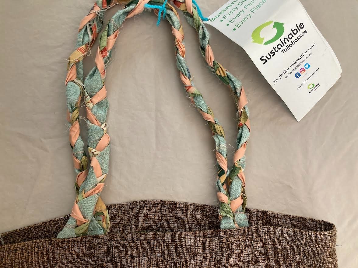 Handmade Reusable Fabric Tote Bag “Rags2Bags”