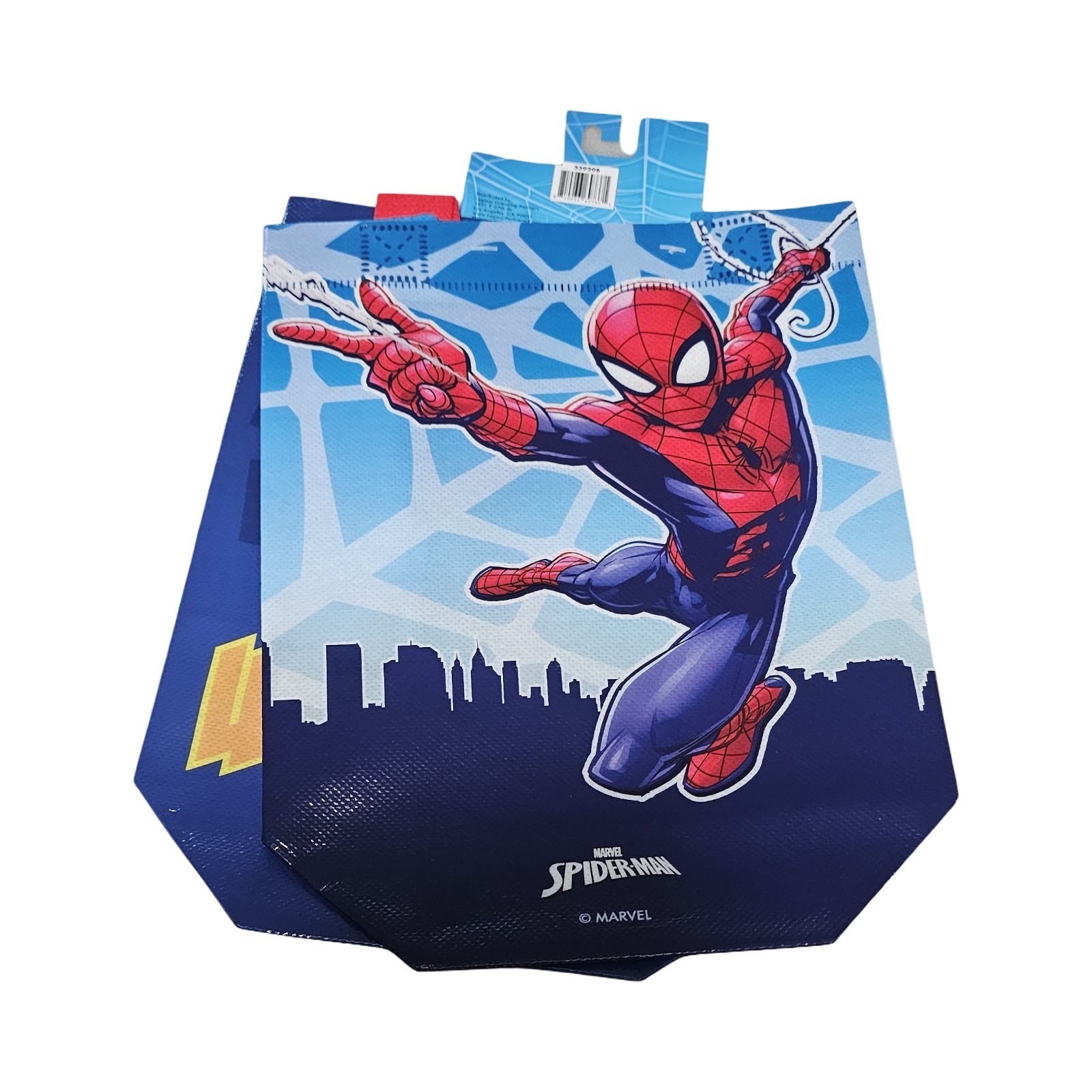 Marvel Spider-Man 2 Pack Reusable Tote Goodie Treat Gift Party Bags 7″X8″X3.25