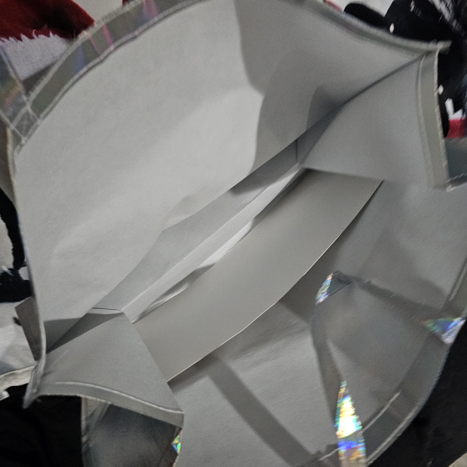 Target 2025 Black Friday Swag Bag Reflective Holographic Tote Bag Empty Bag Only
