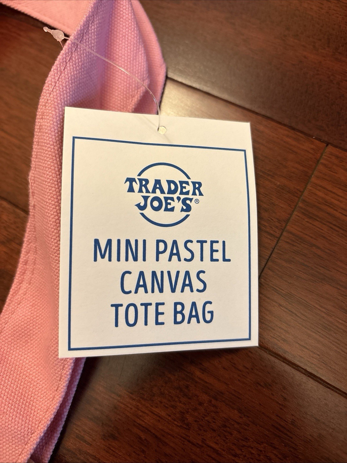 New 2026 Trader Joe’s Spring Mini Pastel Canvas Tote Bag Set Of 4