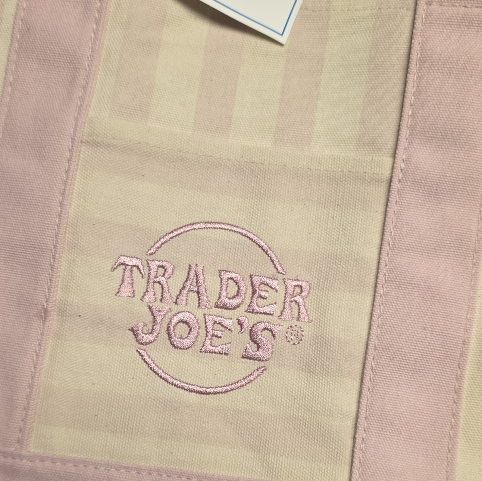 Trader Joe’s set of 4 Striped Multicolor Tote Bag 2026 Limited Edition Set of 4