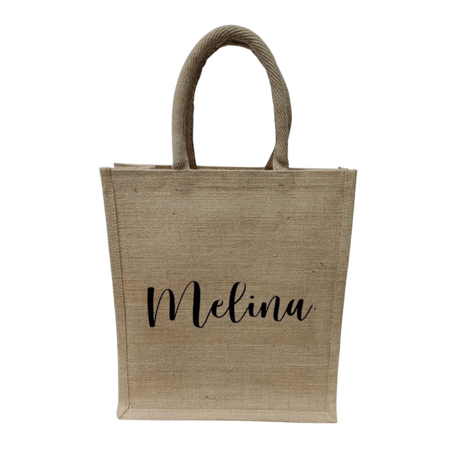 Spacious and Stylish Handmade Eco-Friendly Reuseable Jute Tote Shopping Bag