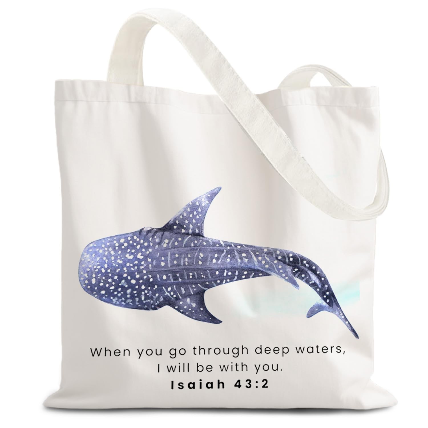 LZYRF Whale One Size, When You Go Through Deeo Waters,i Will Be With