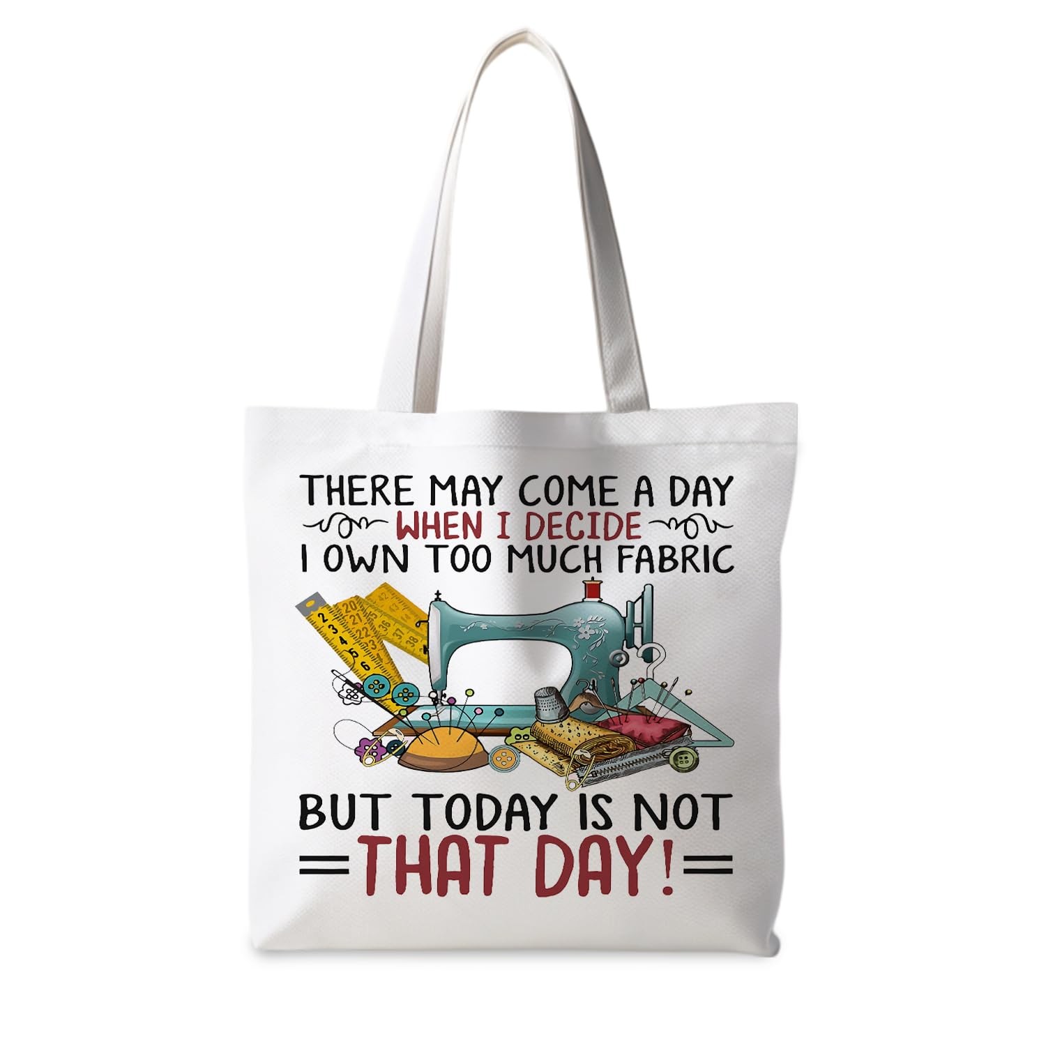 Sewing Gifts Tote Bag, Sewing Lover Gift Canvas Tote Bags for , Quilting Gift…