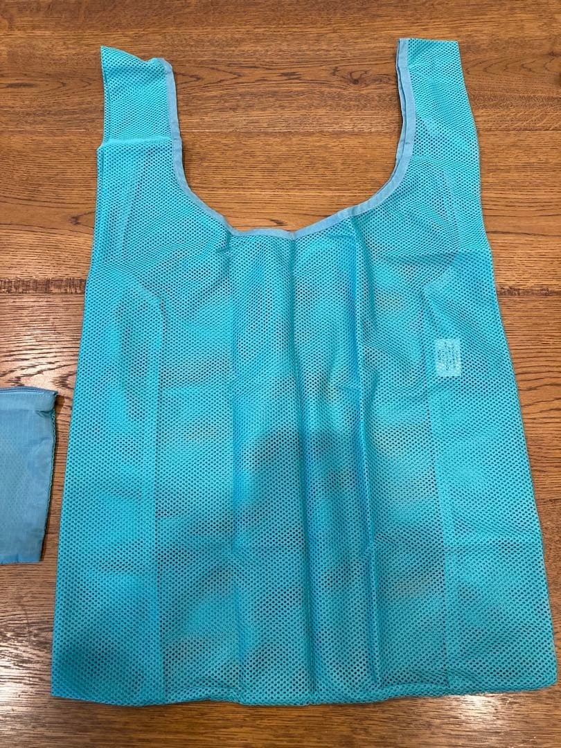 BAGGU Blue Green Emerald Mesh Standard Baggu Reuseable Bag NWT HTF Rare