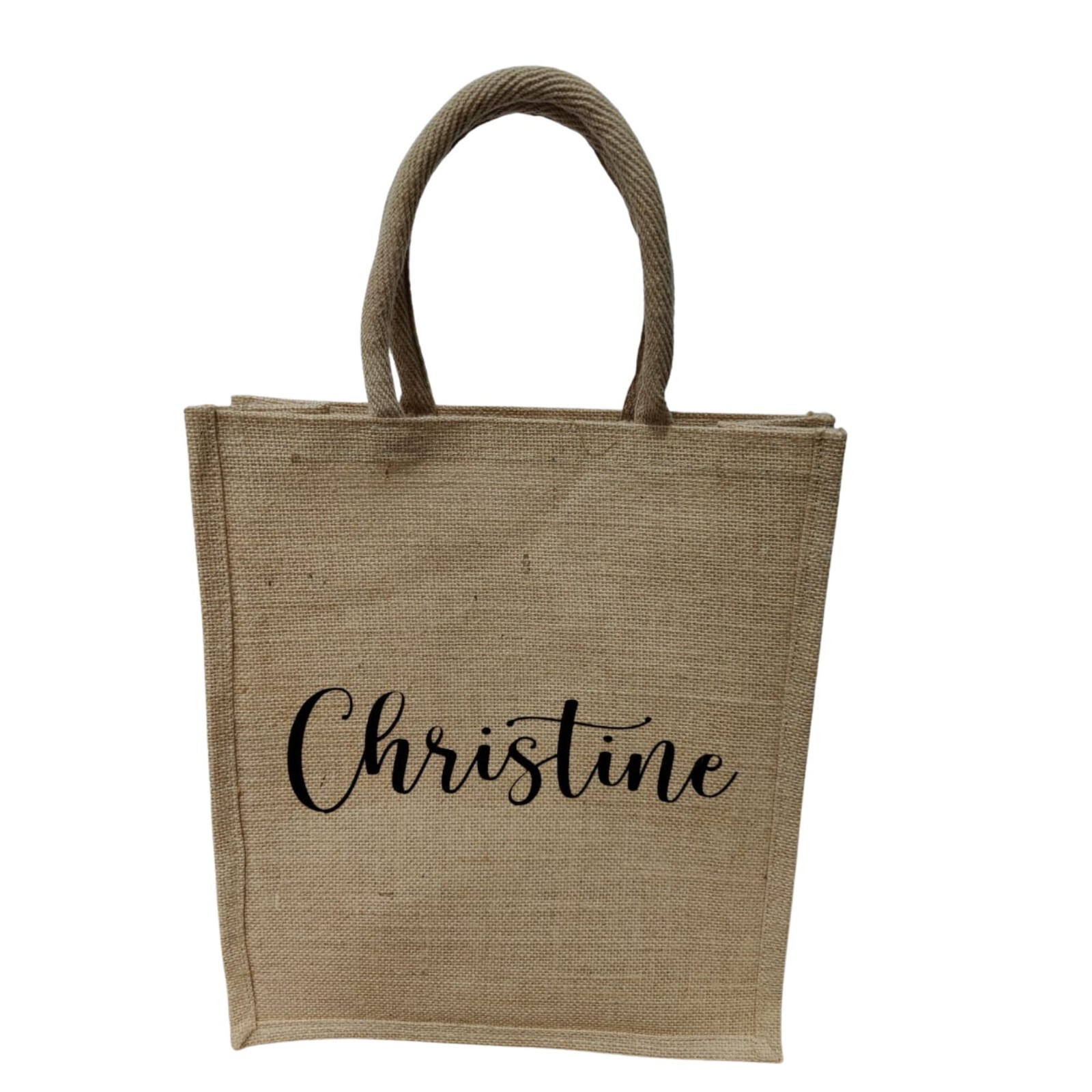 Sustainable Style Statement Spacious Jute Tote Bag Indian Jute Shopping Bag